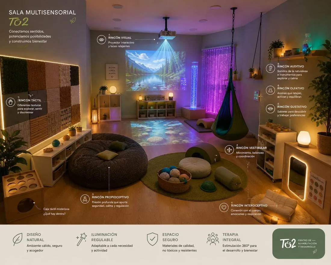 Interiorismo — Sala de estimulación