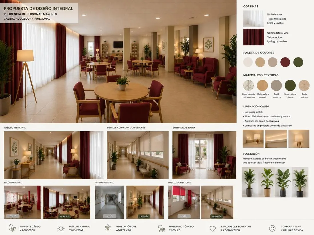 Interiorismo — Propuesta de diseño