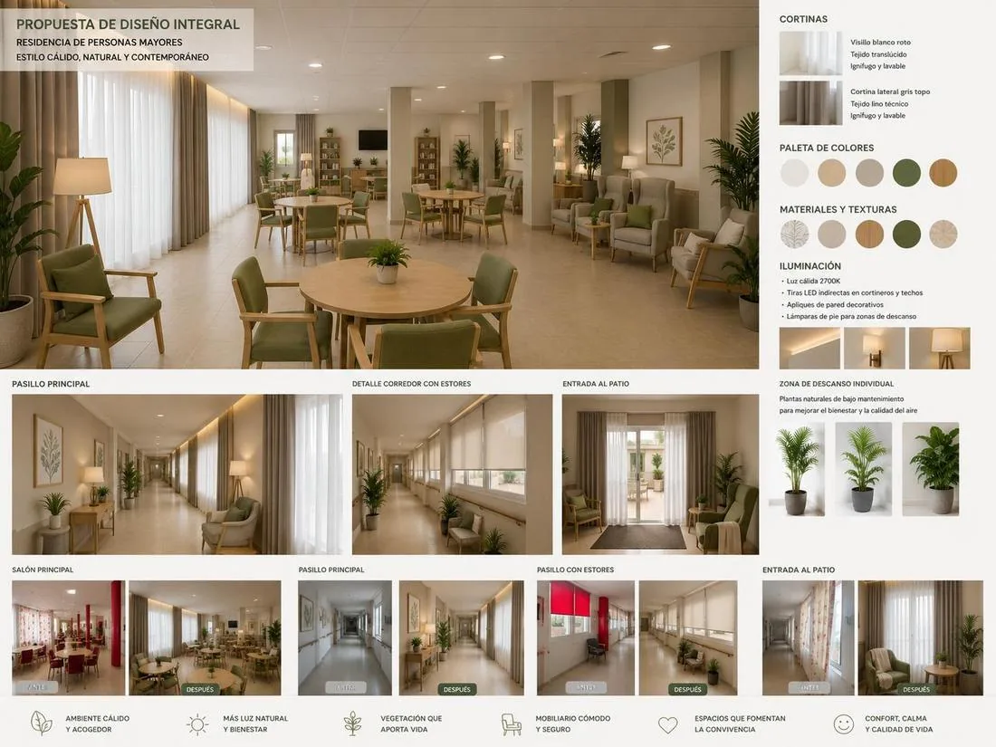 Interiorismo — Propuesta de diseño
